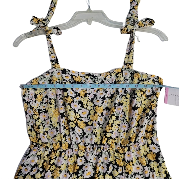 Social Standard By Sanctuary  Women's Size Small Tiered Sundress Smocked Back - Picture 5 of 9